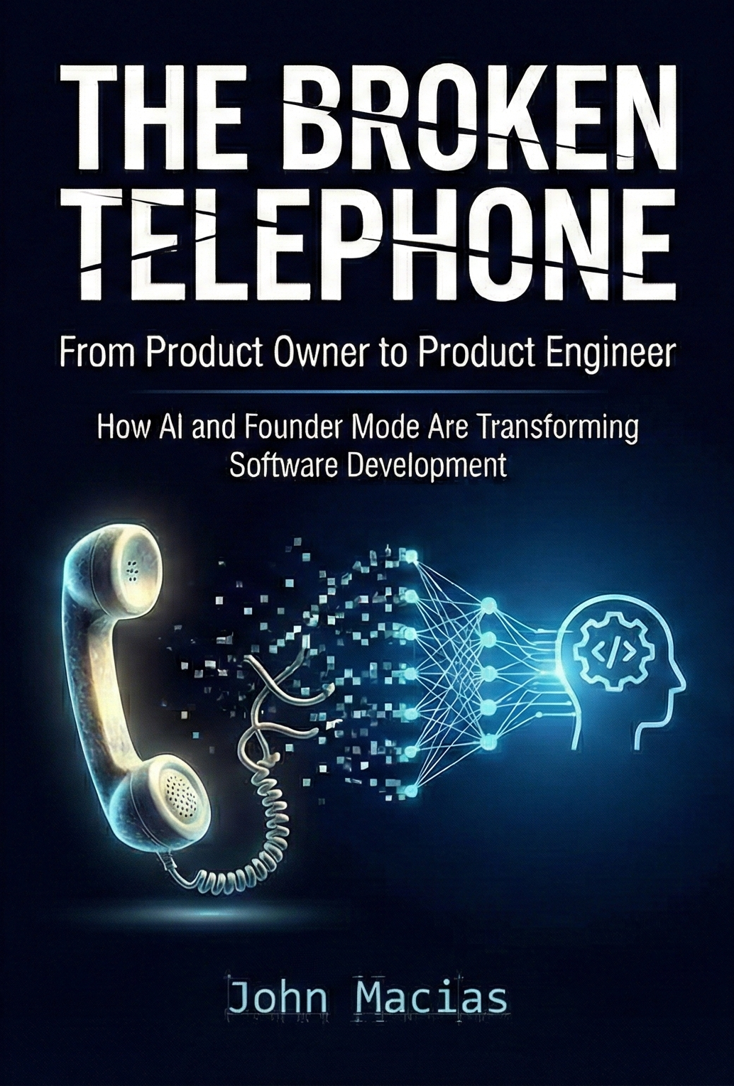 The Broken Telephone Book Cover